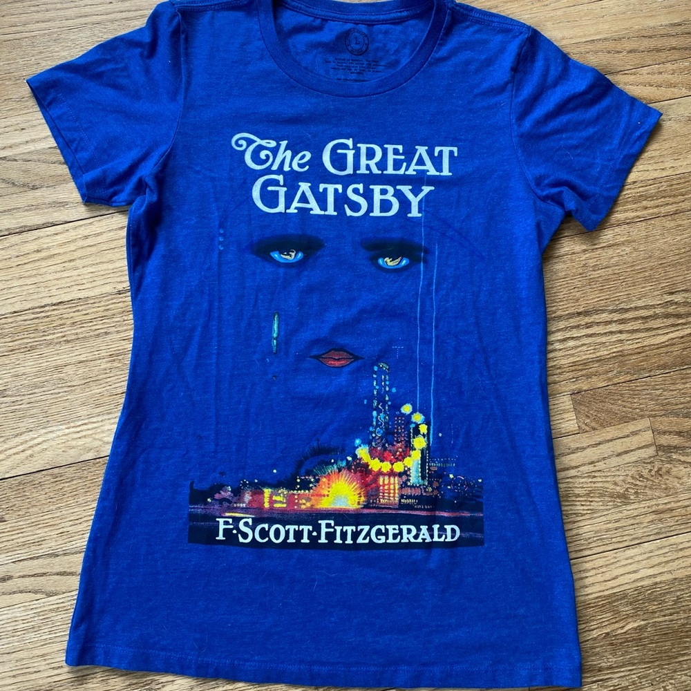 Out of print great gatsby t shirt